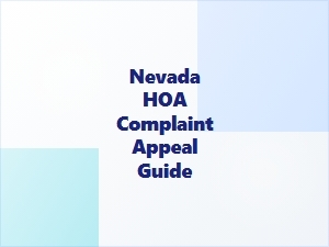 Nevada Hoa Complaint Appeal Guide